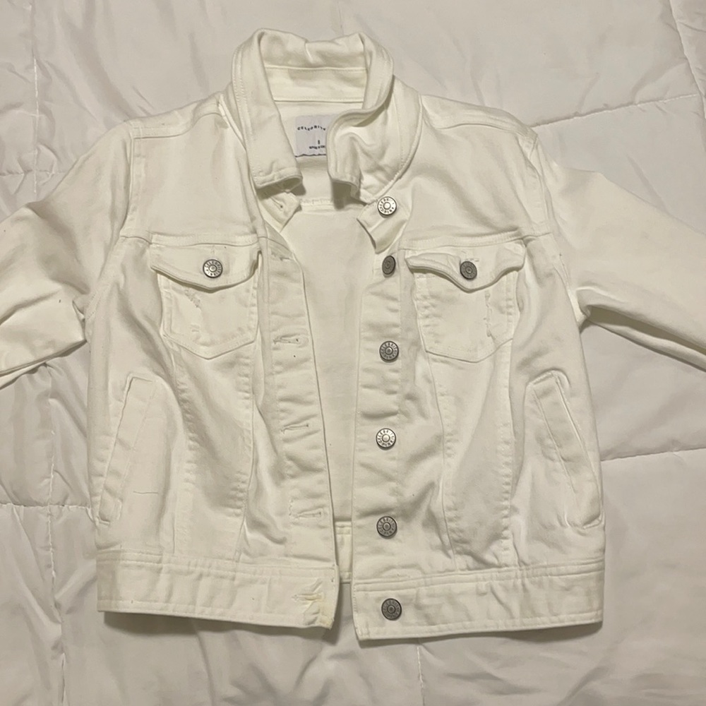 celebrity pink denim jacket